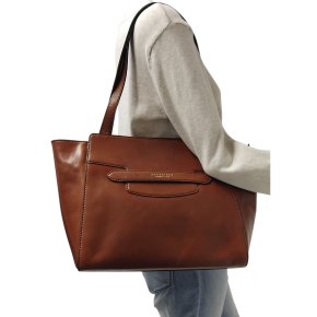 the bridge Shopper Rindleder braun